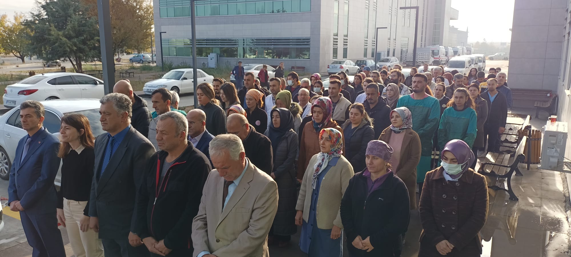 Karaman Ağız ve Diş Sağlığı Merkezi'nde 10 Kasım Atatürk'ü anma töreni gerçekleştirildi.
